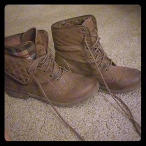 Brown boots